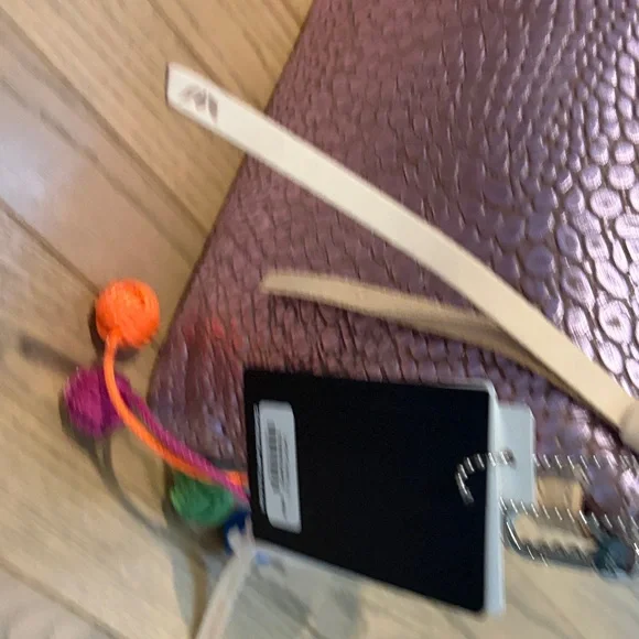 Consuela Metallic Rose Pebble-Embossed Crossbody - Picture 3 of 3